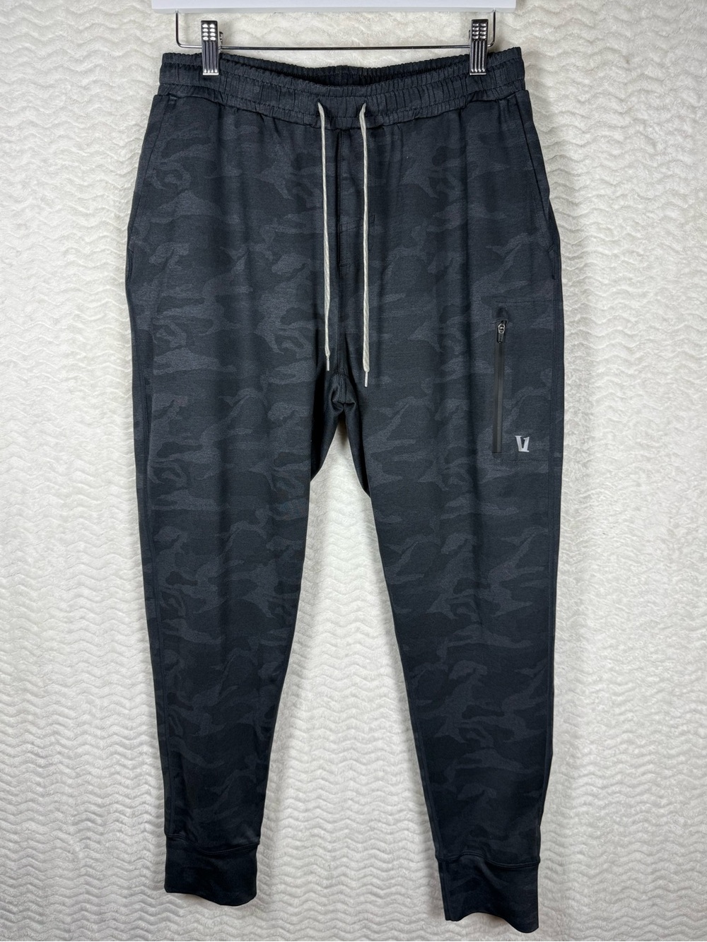 Vuori Sunday Performance Joggers in the Black Camo colorway